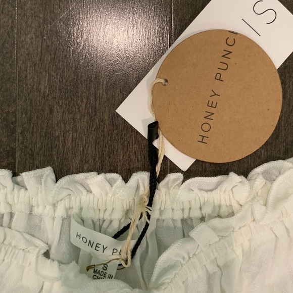 NWT Strapless Flowy Top - Picture 3 of 6